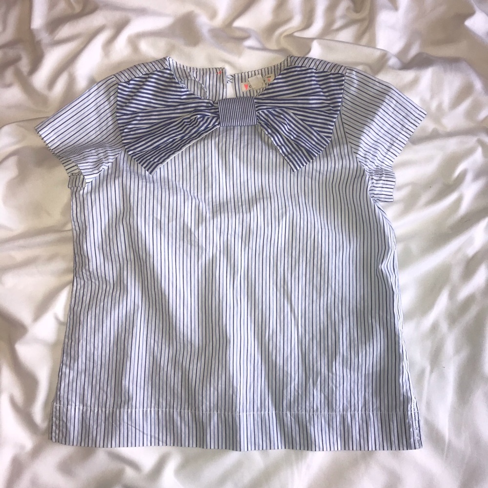 Crewcuts Striped Blouse, Kids size 6